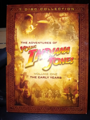 7dvd The ADVENTURES OF YOUNG INDIANA JONES  ( SIS POSTIKULU