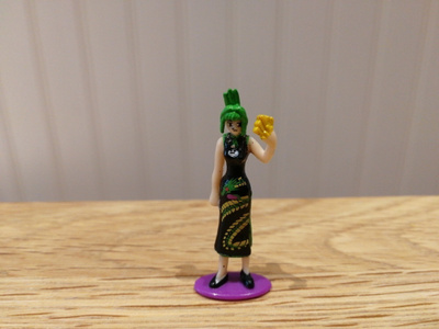 [ FIGURE ] Hiroyuki Takei (vihreätukkainen, vuodelta 1998)