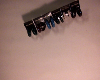Korvakoru, renkaat, 6 paria, Real Enamel, emaloitu teräs.