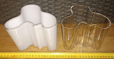 Iittala Aalto Malja 120mm 2kpl. Valk. & kirkas