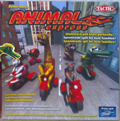 ANIMAL EXPRESS - vauhdikas lastenpeli suomal. Reiner Knizia
