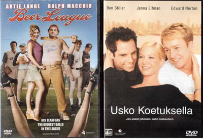 2 KPL DVD ELOKUVIA