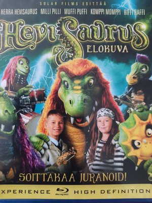 HEVISAURUS ELOKUVA   BLU-RAY