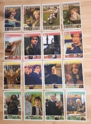 Harry Potter Azkabanin vanki keräilykortit