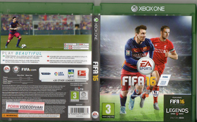 Fifa 16	(21 099)	k		XBOXONE					jalkapallo		3 - ikäraja	A1 -