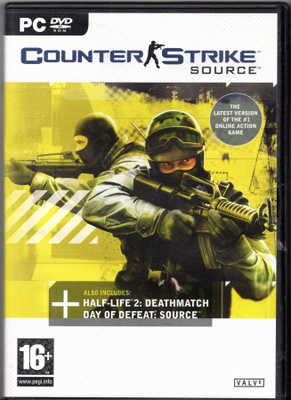 PC DVD-ROM: COUNTER STRIKE SOURCE (WIN98/ME/2000/XP)