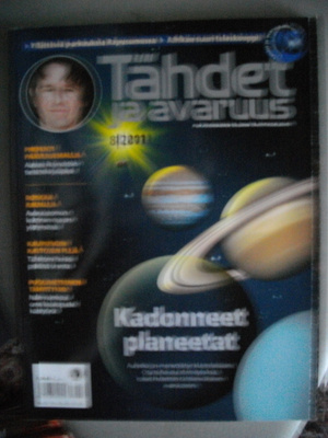 Tähdet ja avaruus Nro 8/2011 (17.3)