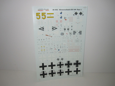 Messerschmitt 109 part 1  dekaaliarkki   1/48