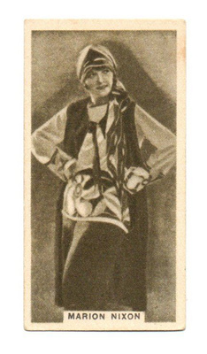 Filmitaiteilijoita savukerasiasta. n:o 48 MARION NIXON