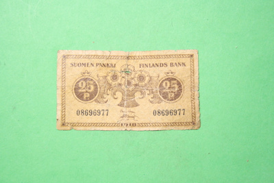 25 penniä 1918