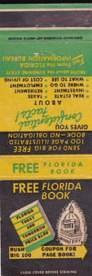 Free Florida Book , USA    b629