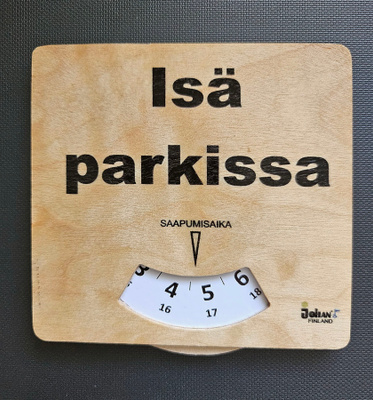 Parkkikiekko, vaneri