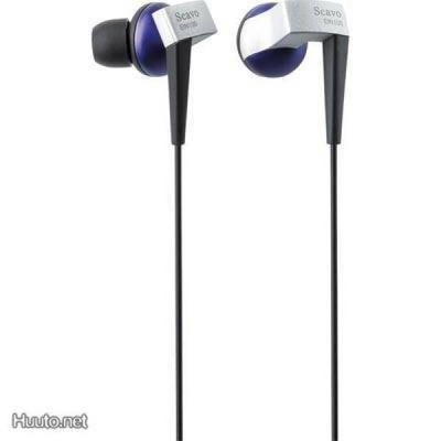 Elecom in-ear nappikuulokkeet, 3.5mm, violetti *UUSI*