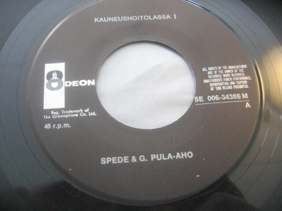 7" - Spede & Pula-Aho - Kauneushoitolassa I & II