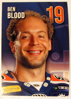 Ben Blood Tappara team issue