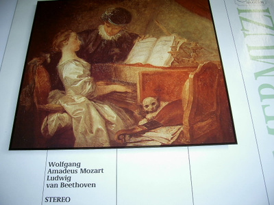 MOZART - BEETHOVEN (LP-LEVY)