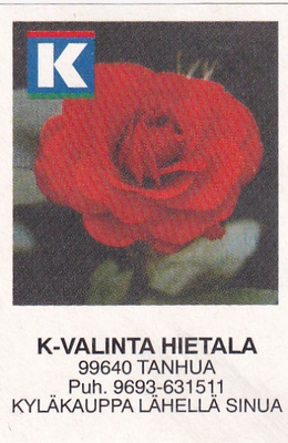 Tanhua. K-Valinta Hietala  , 3/13