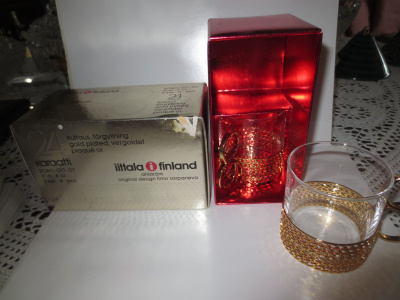 2 kpl Iittala Karaatti Laseja