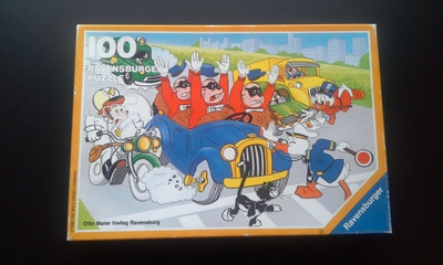 Disney / Ravensburger 100 palan palapeli 1986 "Too bad, boys
