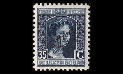 Luxemburg 99 * Virkamerkki 35 C (1915)