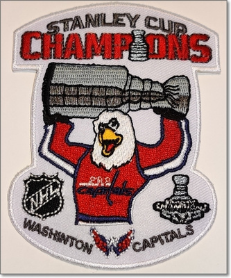 NHL - Washington Capitals -kangasmerkki / haalarimerkki