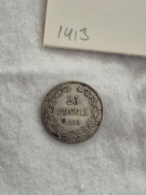 25 penniä 1899, Suomi