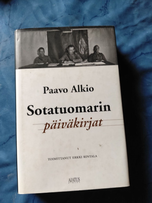 paavo alkio sotatuomarin päiväkirjat