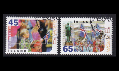 Islanti 890-1 o Europa kansalliset juhlapäivät (1998)
