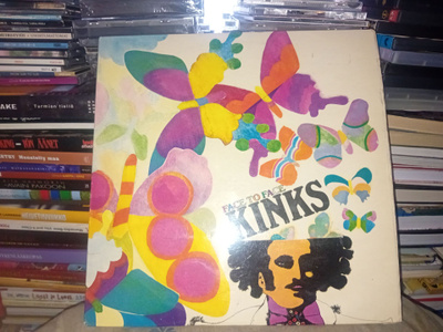 LP Kinks : Face to Face ( SIS POSTIKULU )