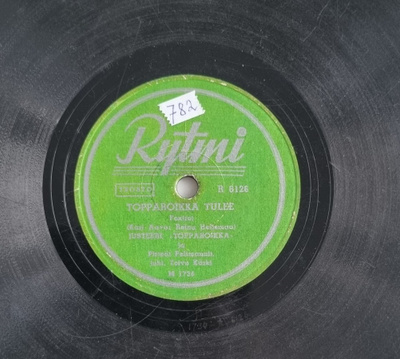 Savikiekko 1952 - Justeeri (Kauko Käyhkö) - Rytmi R 6126