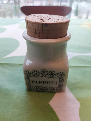 Arabia maustepurkki Pippuri