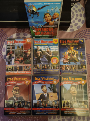 Itse valtiaat kokoelma DVD