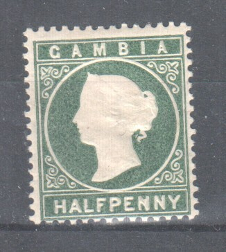 Gambia 1886 ½p
