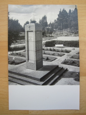 VANHA Valokuva Sankarihaudat Suolahti 1940-l