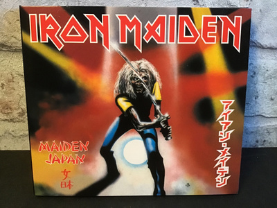 IRON MAIDEN: Maiden Japan cd levy