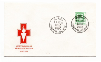 Nurmo: Herättäjäjuhlat ( erikoisleima 2.7.1976)