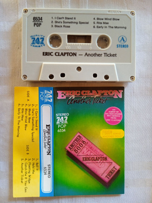 C- KASETTI: ERIC CLAPTON : ANOTHER TICKET