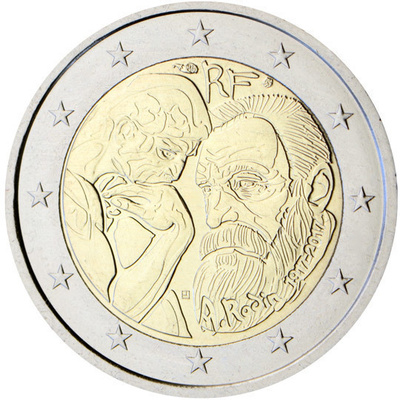RANSKA ERIKOISEURO 2 EUROA 2022 (AUGUSTE RODIN) 