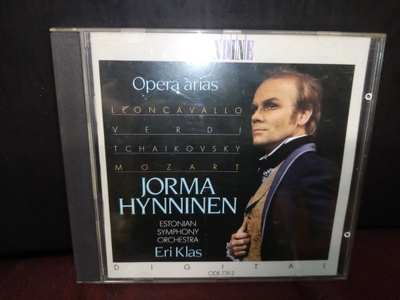 CD :  Jorma Hynninen :  Opera arias ( SIS POSTIKULU)