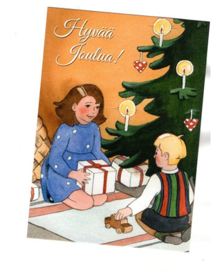 Nina Honkanen °°HYVÄÄ JOULUA°° -KORTTI /(Käyttämätön)