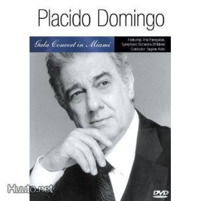 Placido Domingo  -  Gala Concert In Miami  -  DVD