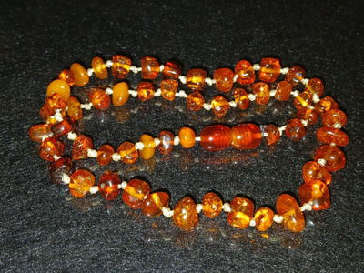 Vintage meripihka kaulakoru Amber kaulakoru itämeren