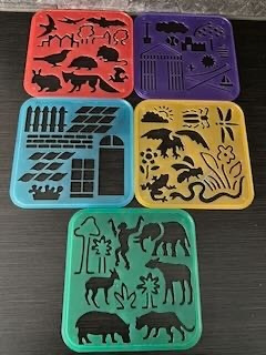 TUPPERWARE  Piirustuslevyt