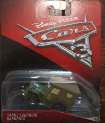Disney Cars KESSU paketissaan