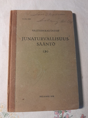 junaturvallisuusohjesääntö