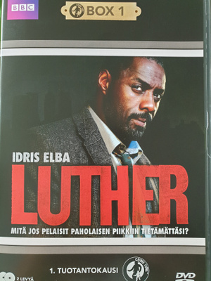 Luther kausi 1 DVD (Idris Elba)