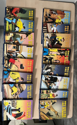 Avaamattomat Tex Willer kirjastot 1-16