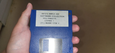 Info's Amiga 500, software collection, (11.) Music disk