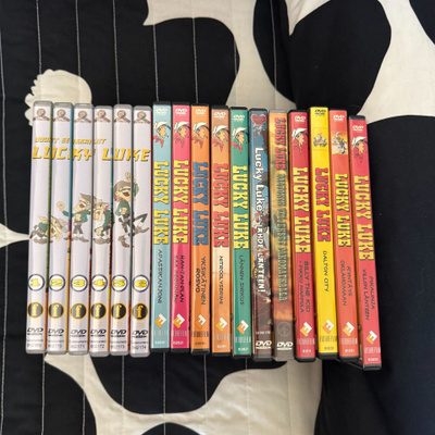 LUCKY LUKE 17KPL DVD SETTI
