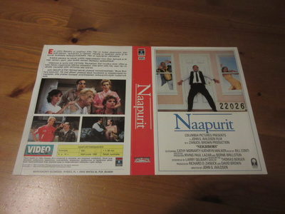 Naapurit (R-Video) -kansipaperi VHS FIx